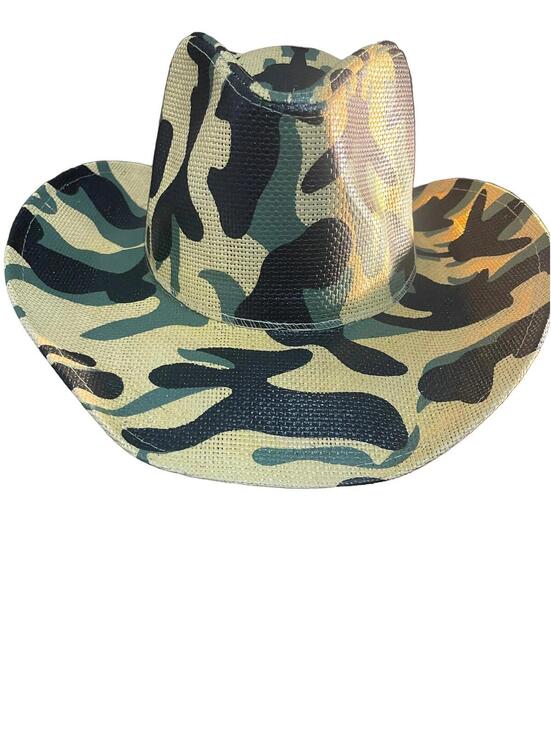 Accessories - Camouflage Cowboy Hat